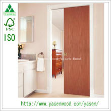 Flush Wood Veneer Interior Entry Door